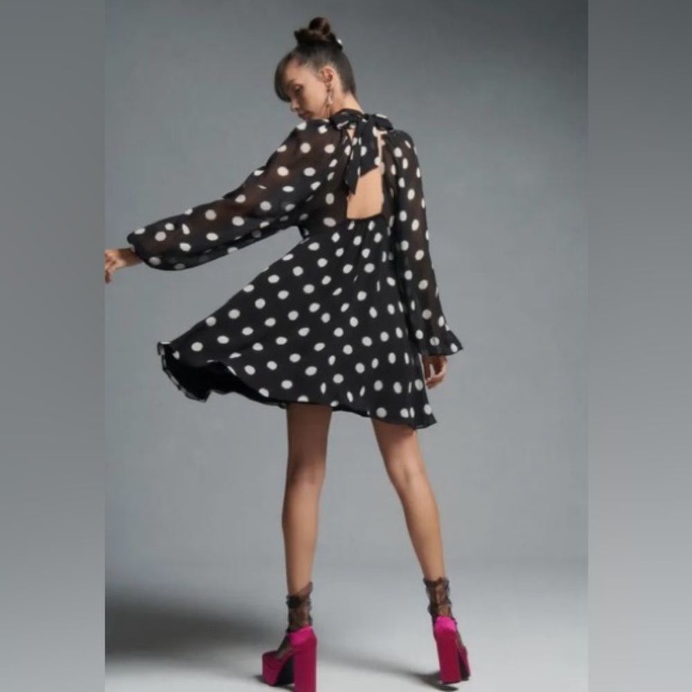 Maeve by Anthropologie Polka Dot Dress -  NWOT